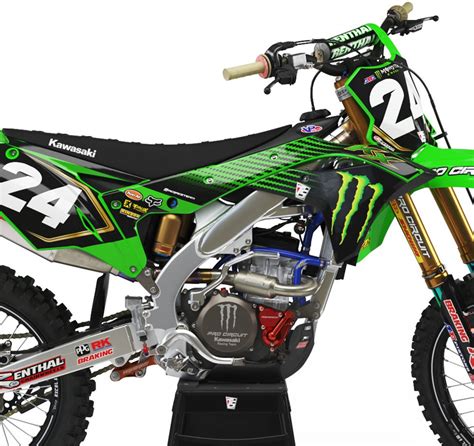 Kawasaki Rebel Graphic Kit - Green / White Available for all 1999 - 2023 KX65 - KX450F and KLX110 / 140 Models At Throttle Syndicate we have created a full line of pre-designed Graphics Kits for your convenience, saving you both time and money. Each kit comes complete with your name, number and logos as specified by yo